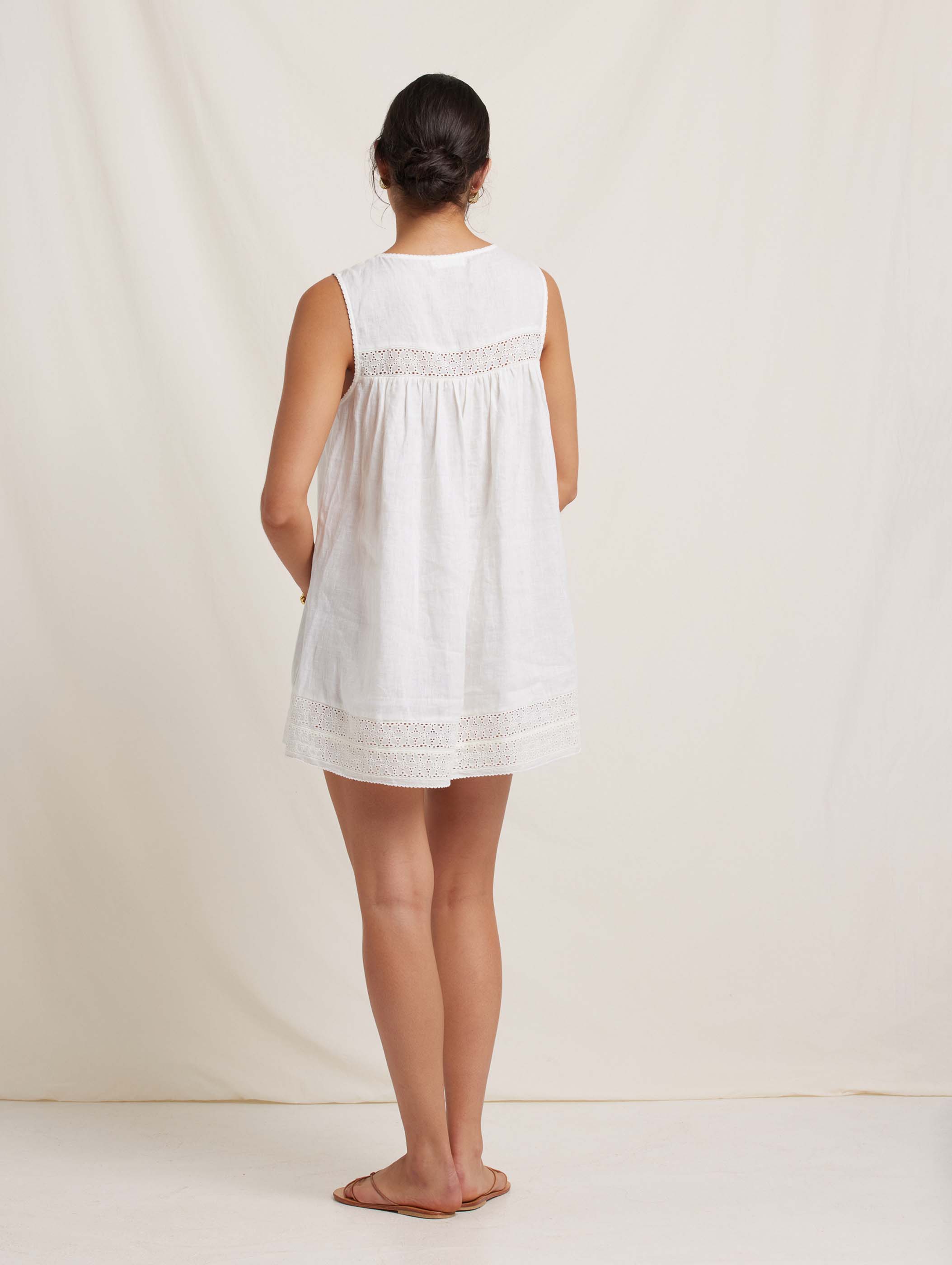 Brodeire Babydoll Dress