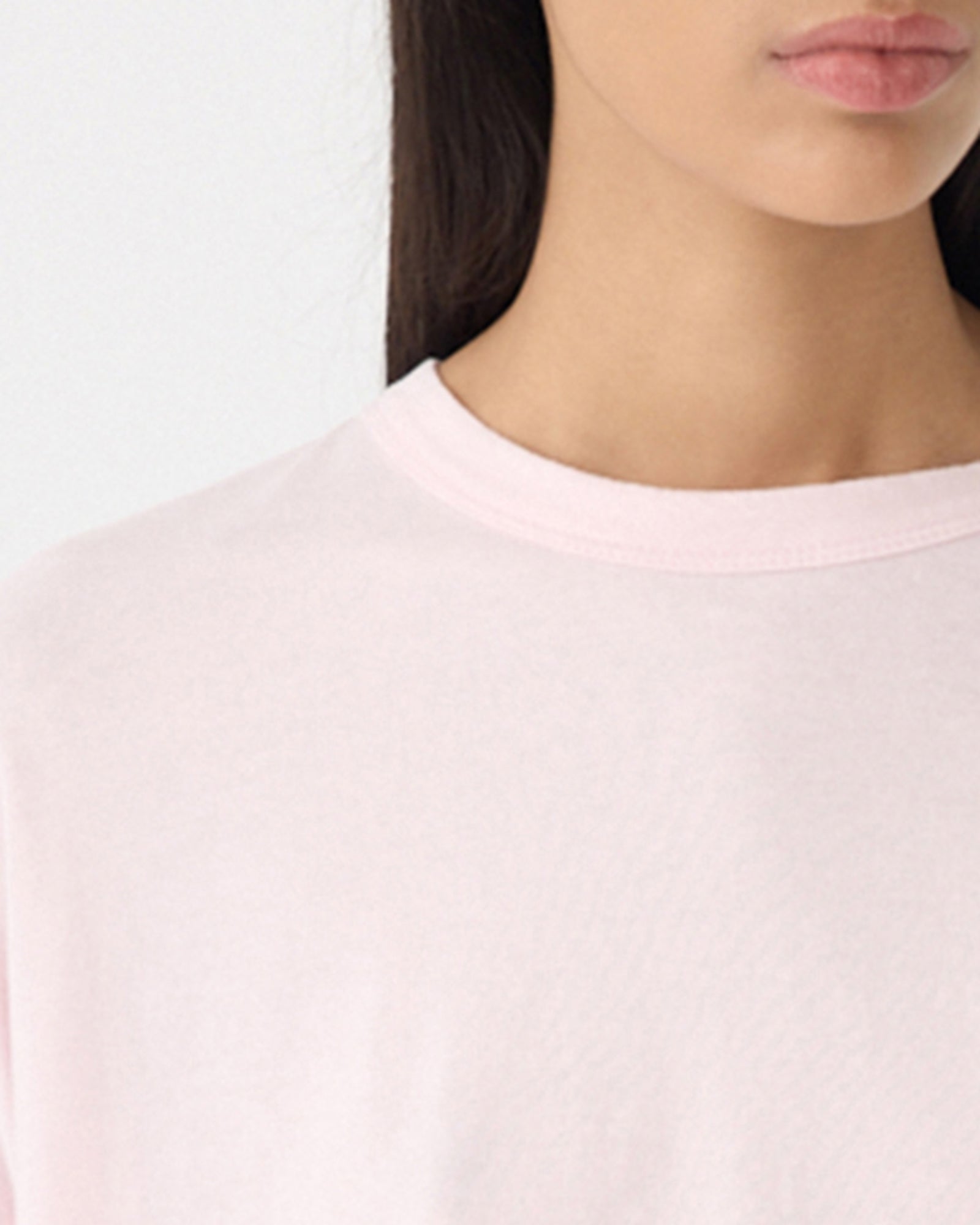 Circle T-Shirt in Powder Pink