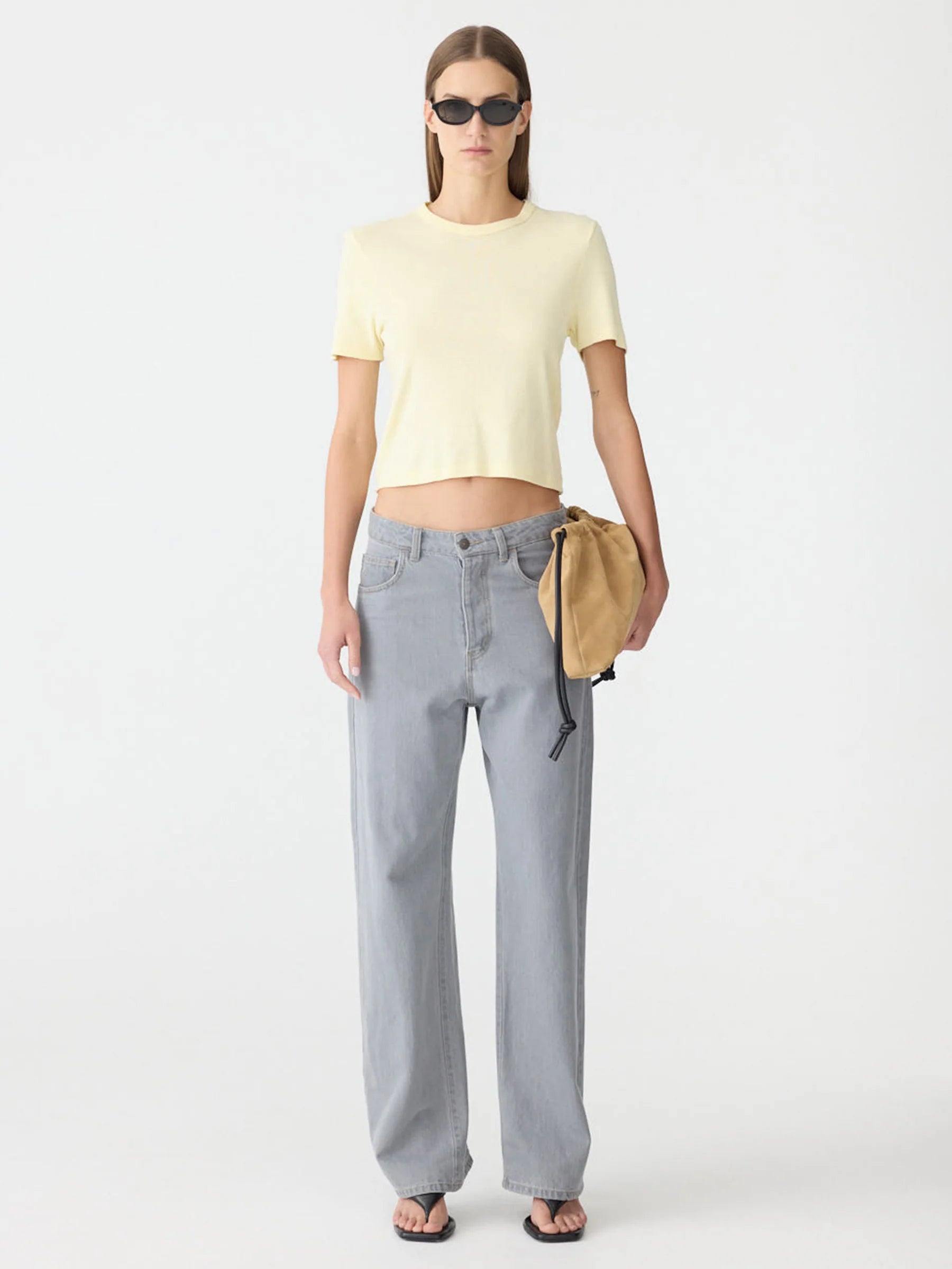Rub Baby Tee in Lemon Sorbet