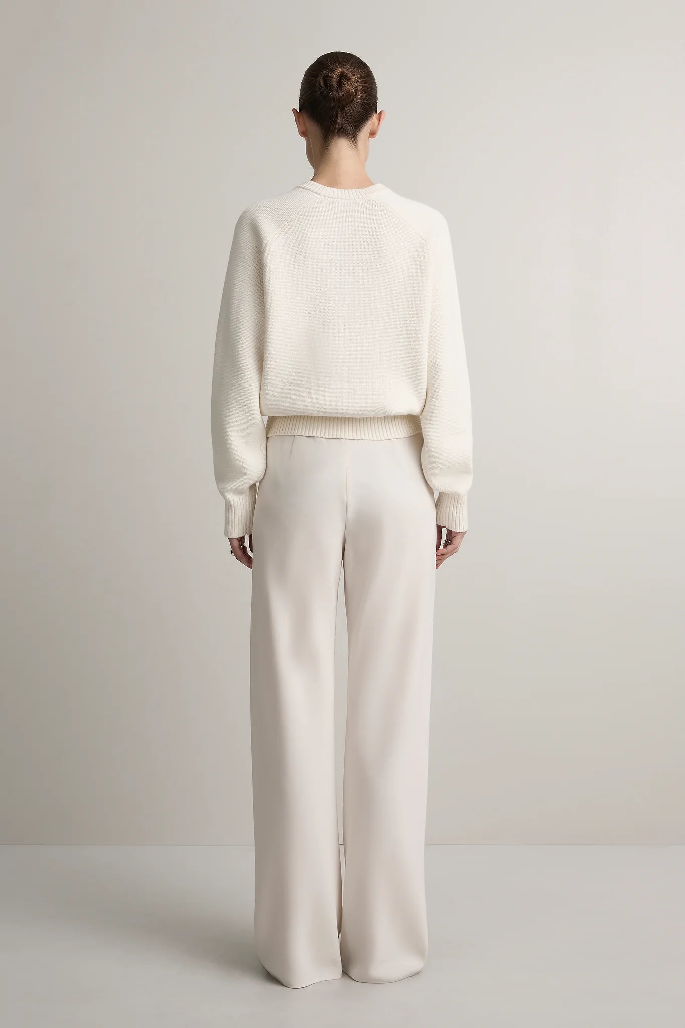 Estee Bias Pant in Oyster