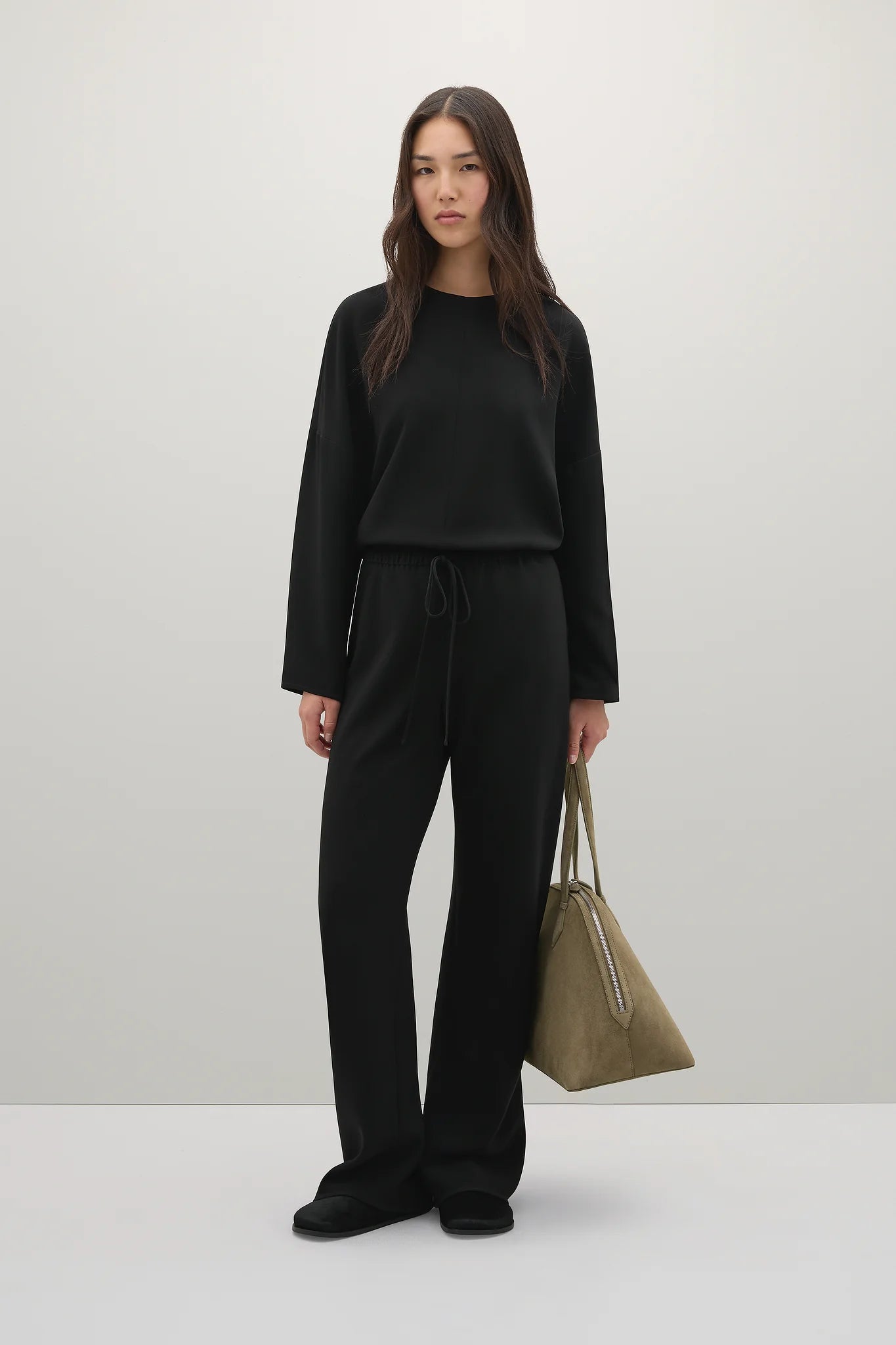 Estee Bias Pant in Black