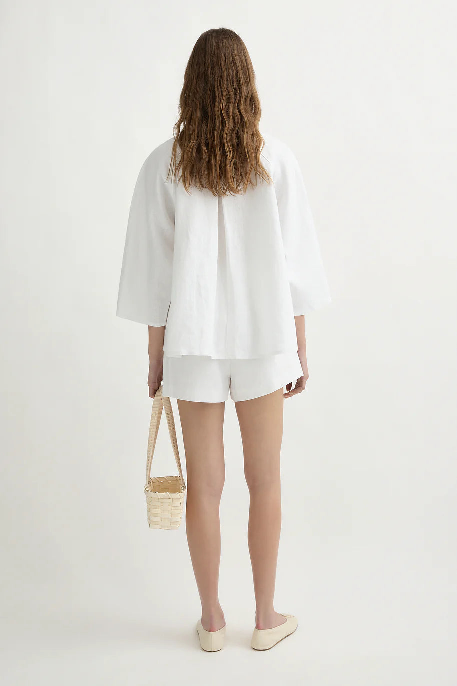 Olivia Blouse in Ivory