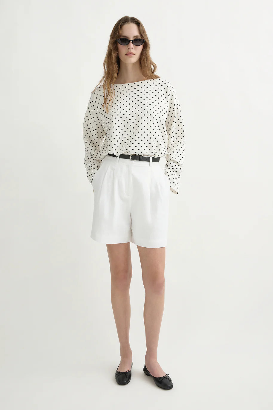 Marchello Short in Ivory