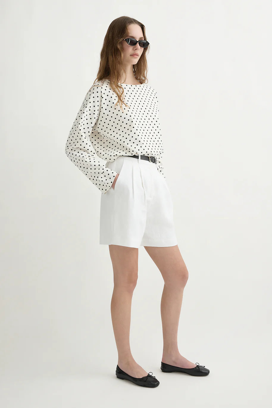Marchello Short in Ivory