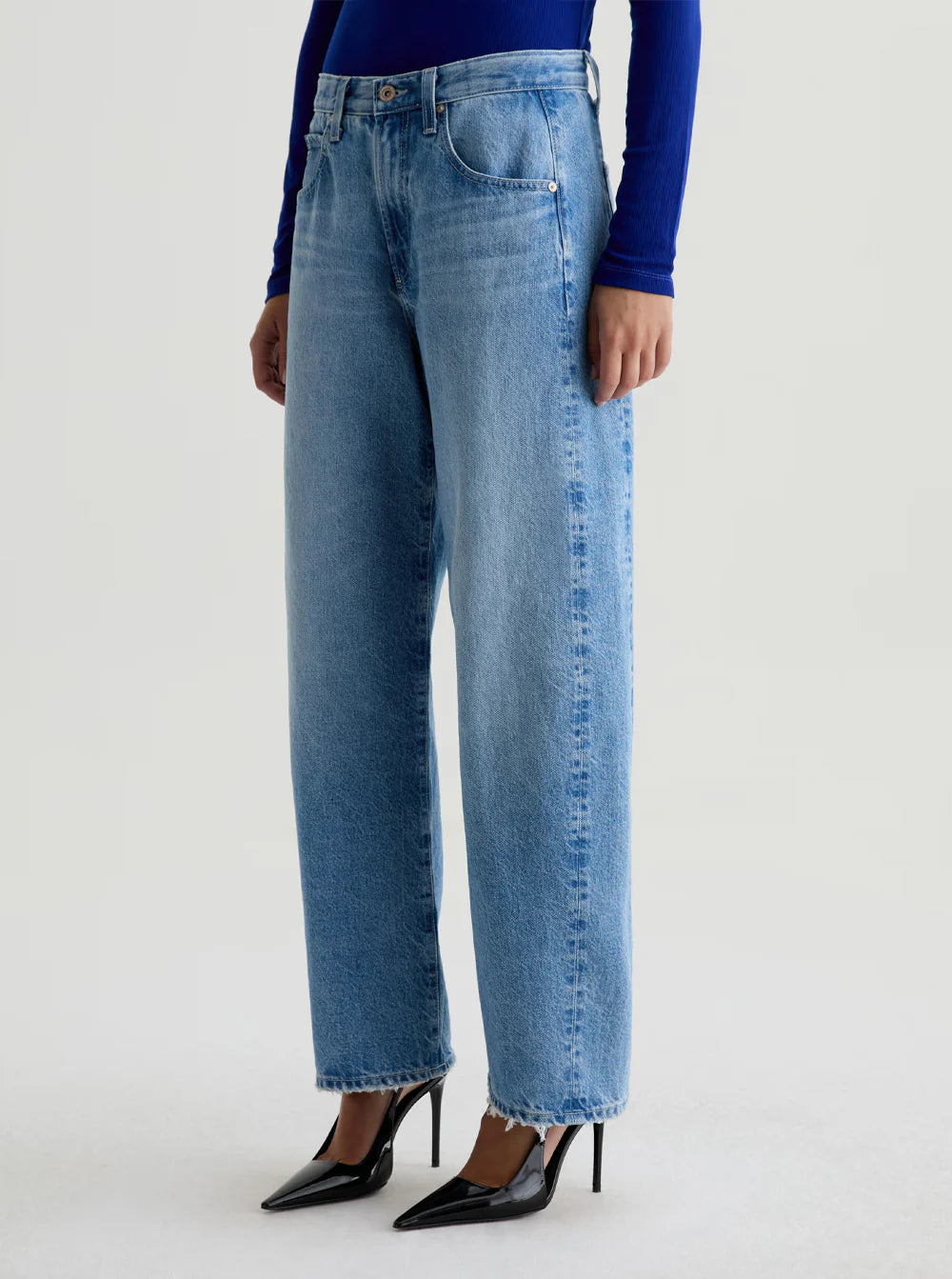 AG Jeans Hattie Barrel Jean in Blueprint