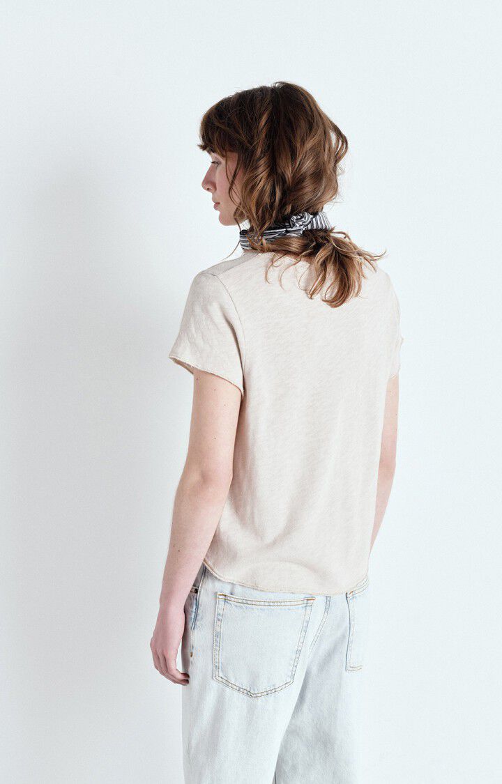 Sonoma V Neck T-Shirt in Vintage Mastic