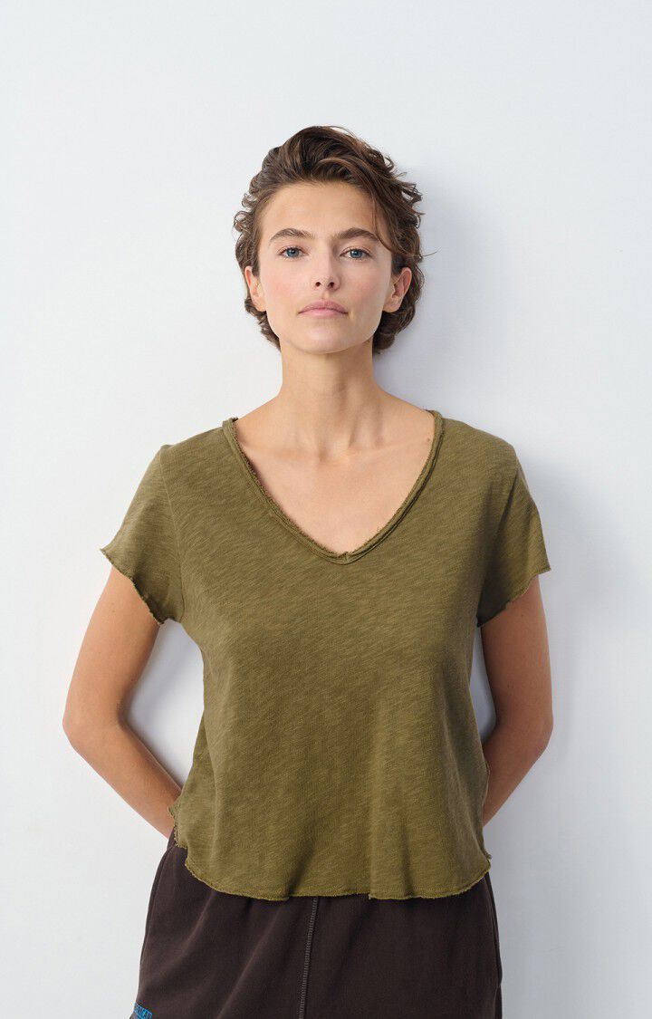 Sonoma V-Neck T-Shirt in Vintage Bush