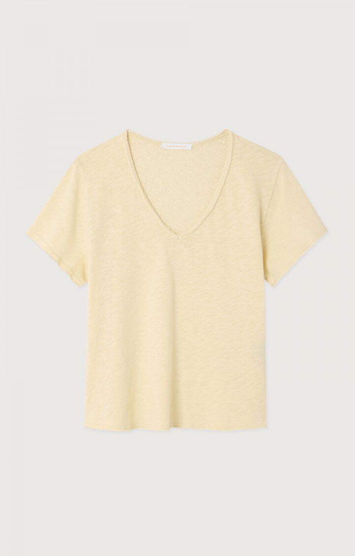Sonoma V Neck T-Shirt in Vintage Vanilla
