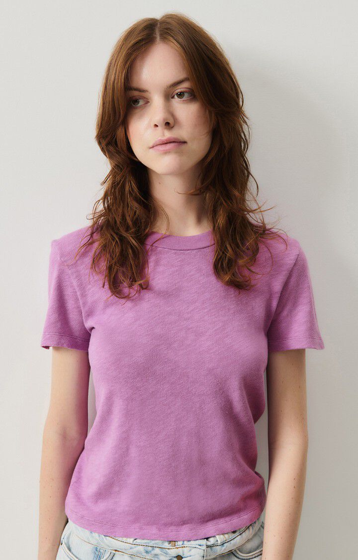 Sonoma Round Neck Tee in Vintage Indian Pink (Purple)