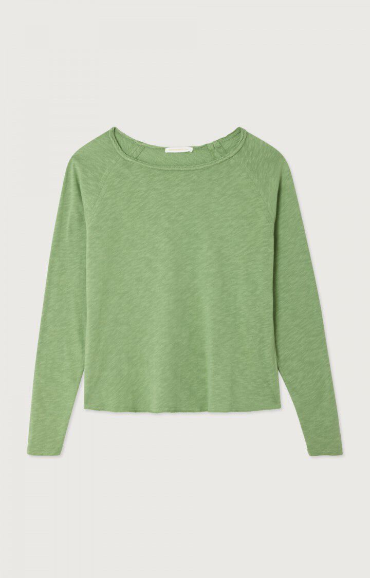 Sonoma Boat Neck L/S T-Shirt in Vintage Lemongrass