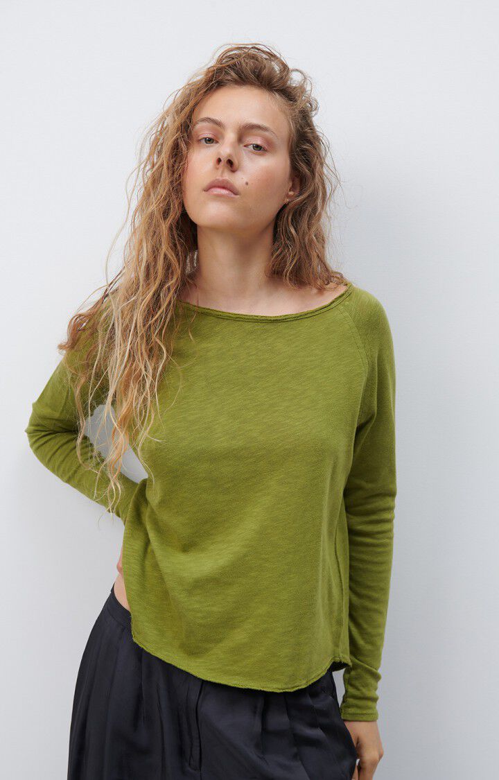 Sonoma L/S Boat Neck T-Shirt in Vintage Chameleon