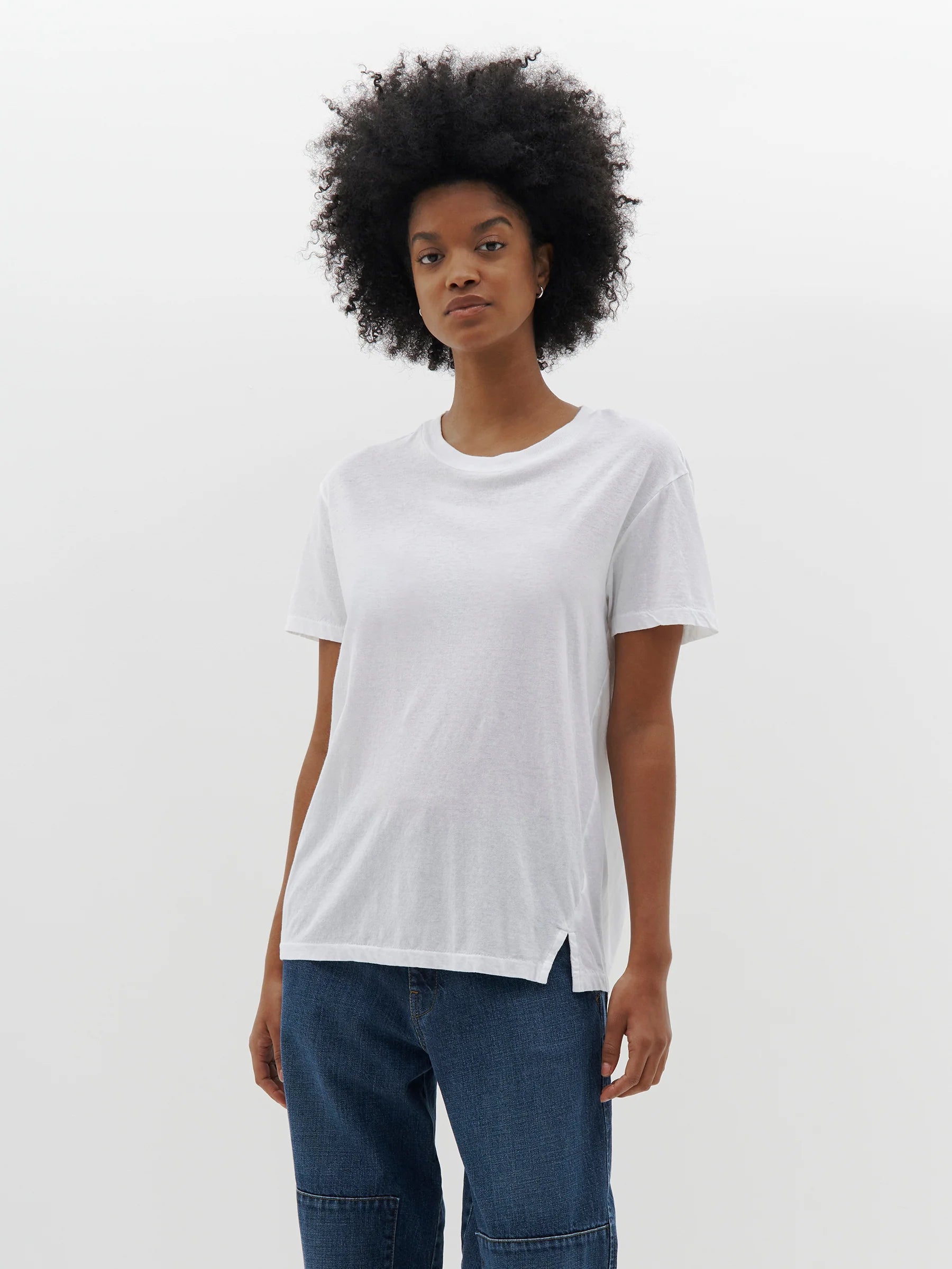 Regular Classic Short Sleeve Shirt in White