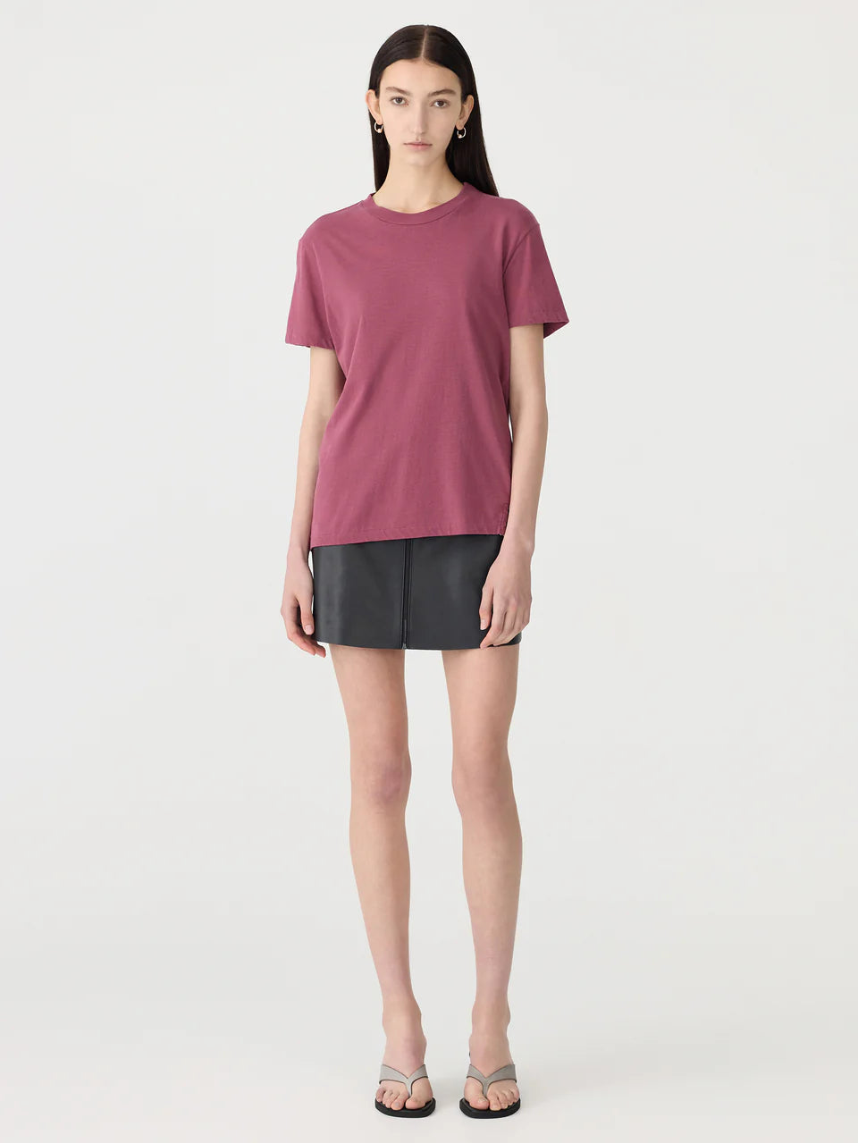 Classic T-Shirt in Faded Plum