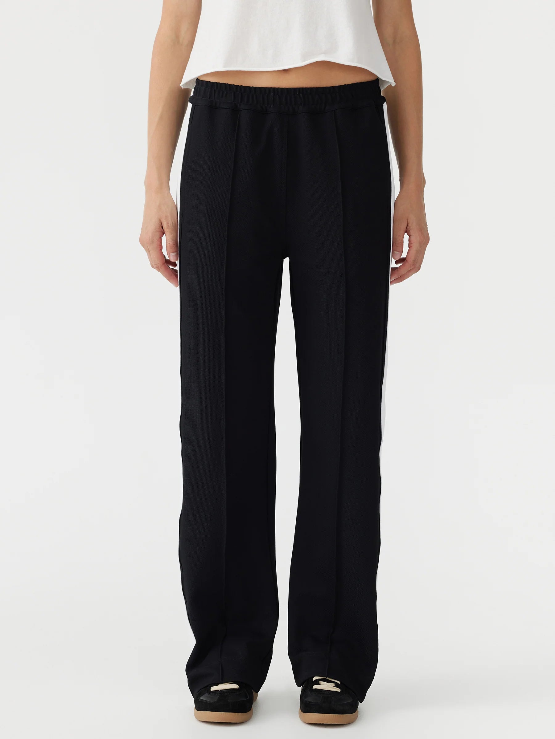 Twill Stripe Detail Pant