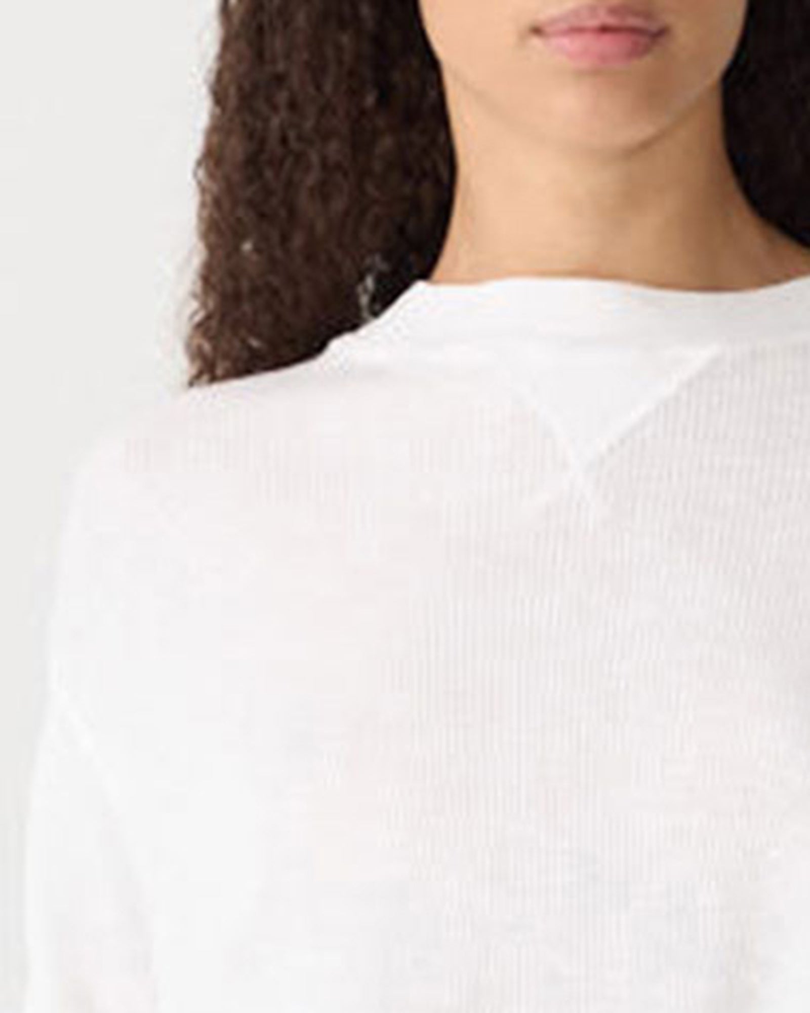 Waffle Batwing Sweatshirt