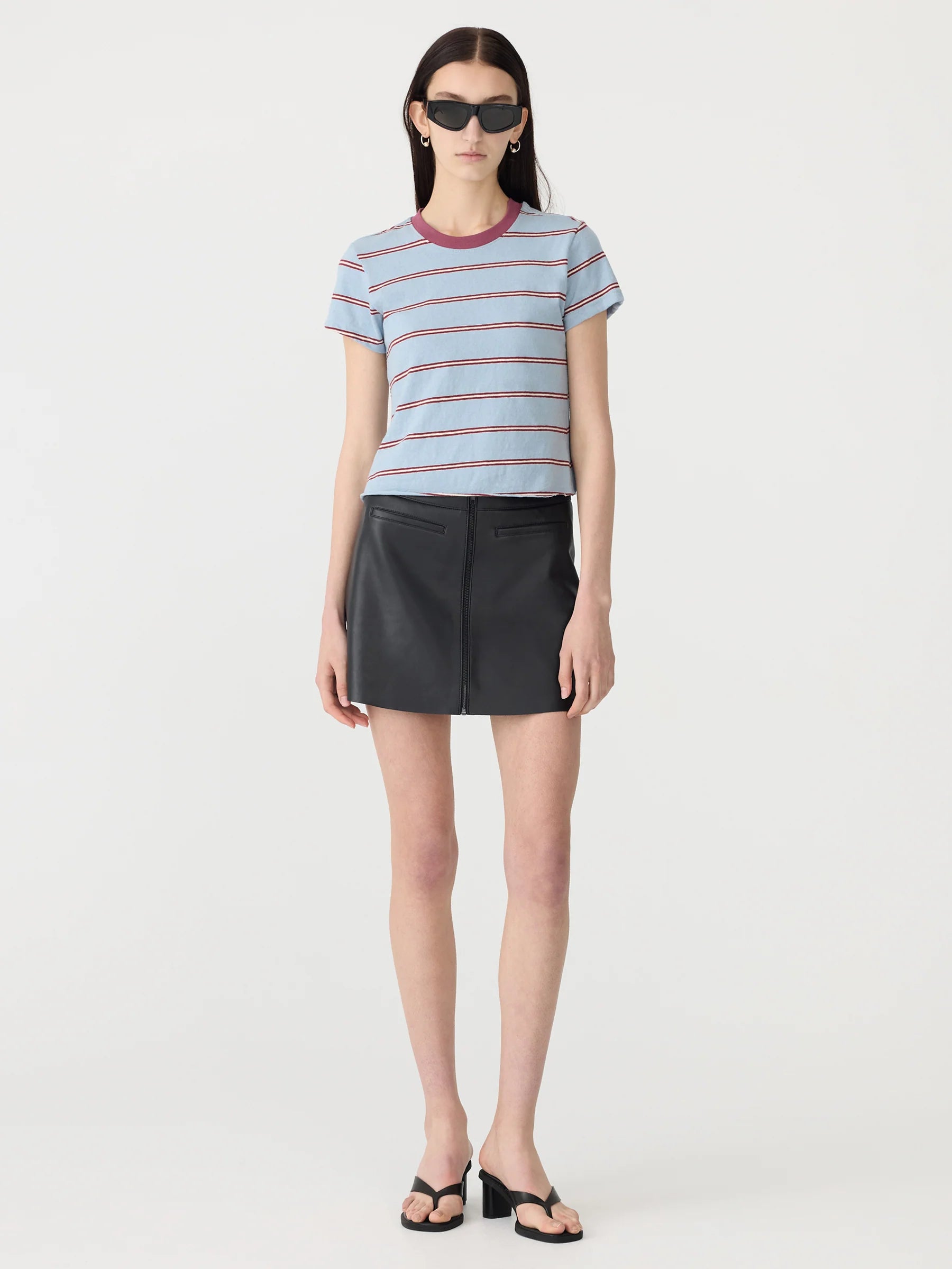 Stripe Raw Edge Baby T-Shirt