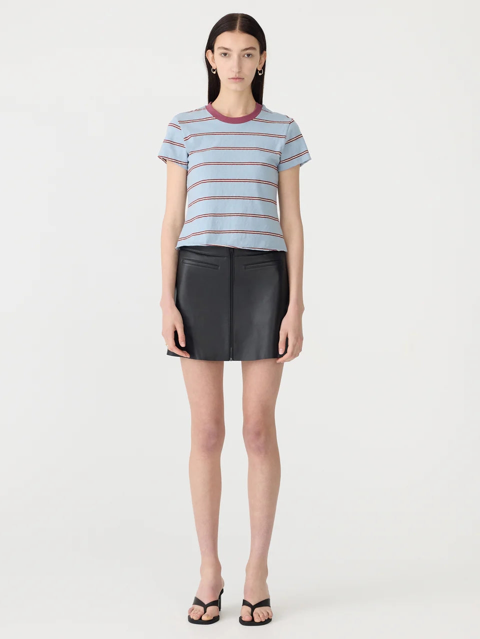 Stripe Raw Edge Baby T-Shirt