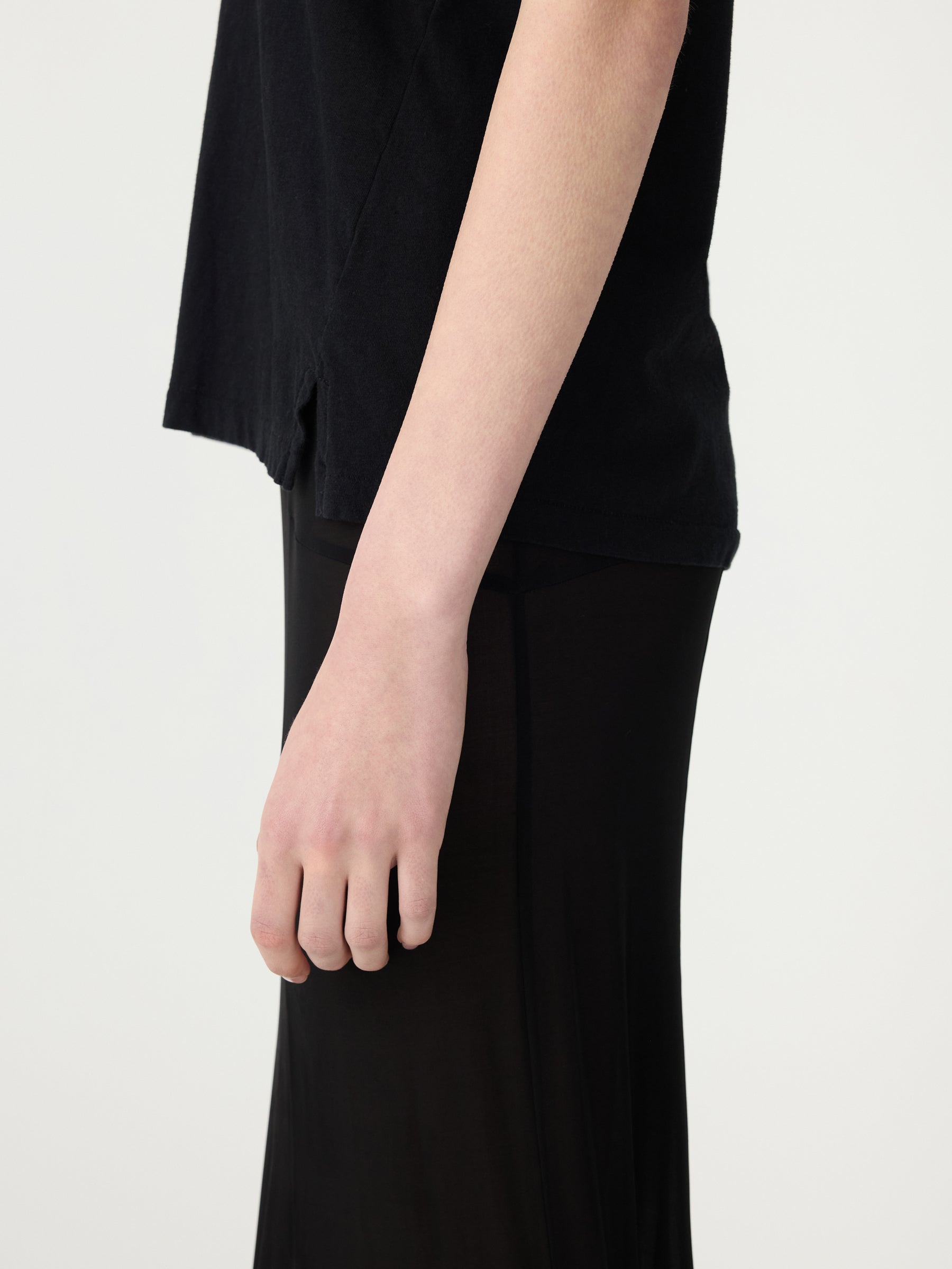 Fine Bind Athletic Tank in Black