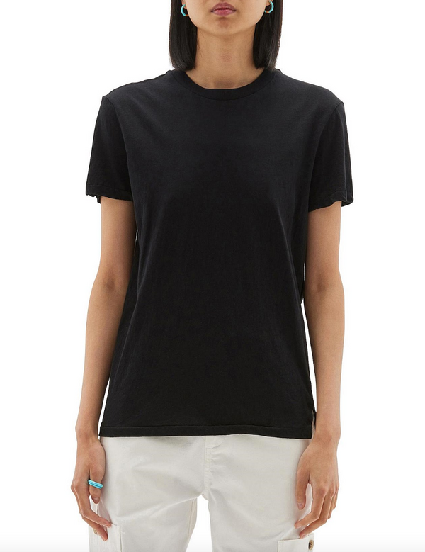 Regular Classic Short Sleeve Shirt in Black