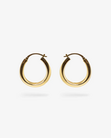 Twist Hoops 14k Vermeil