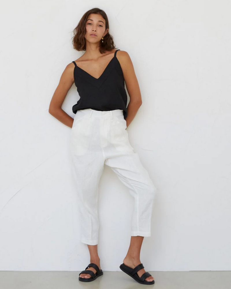 Tailored Pant in Vintage White