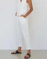 Tailored Pant in Vintage White