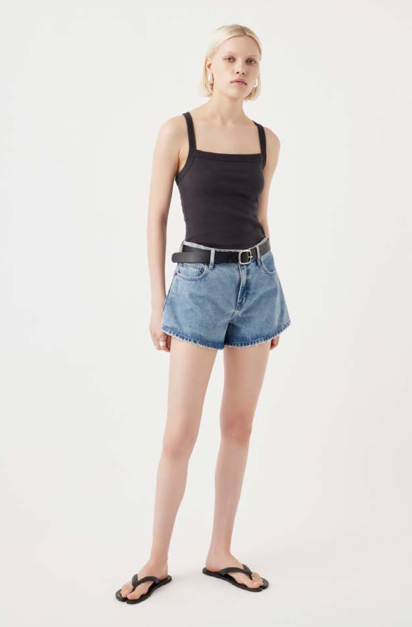 Stella High Flare Short x Olive Cooke