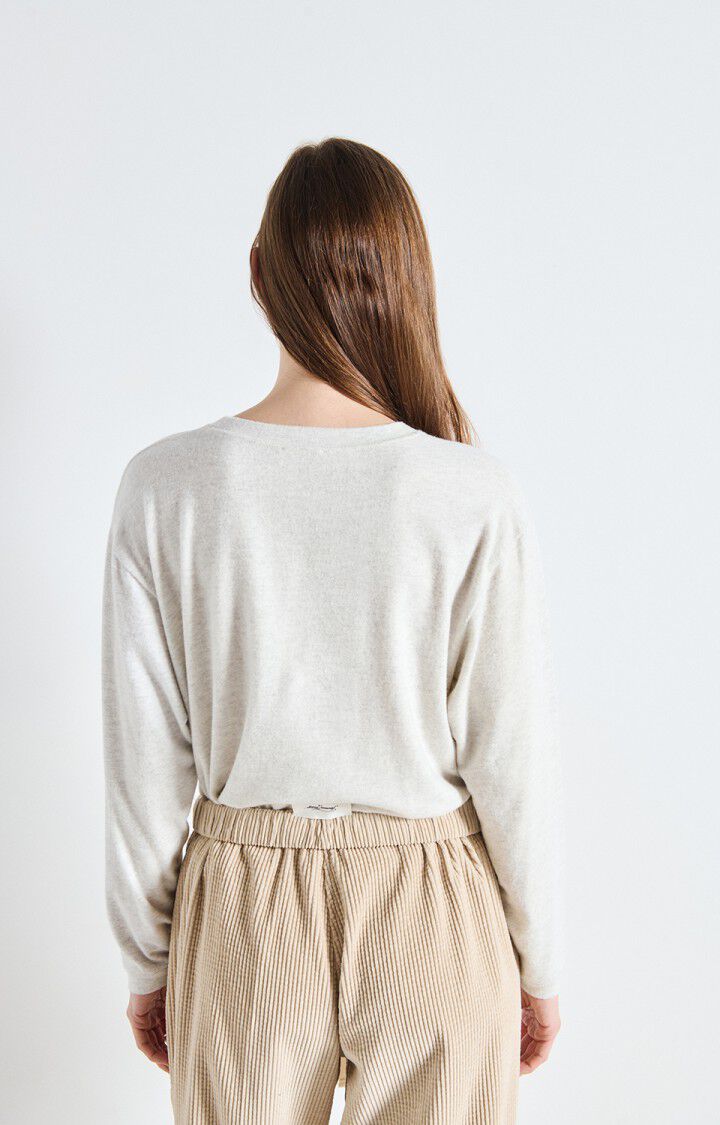 Ypawood L/S T-Shirt in Heather Grey