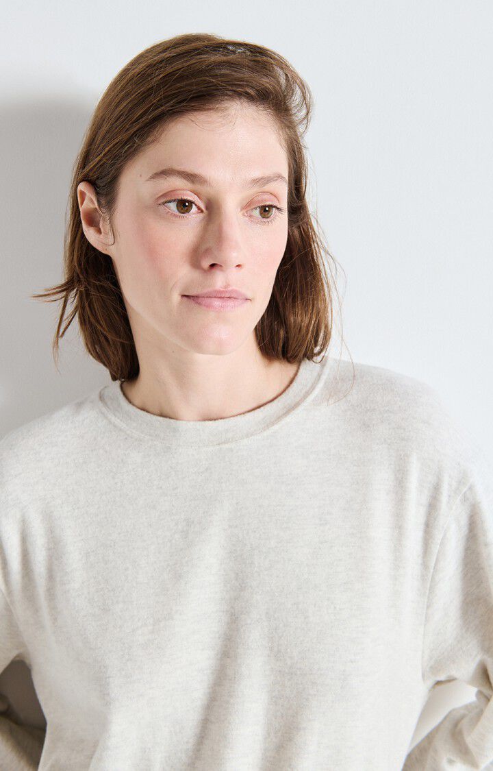 Ypawood L/S T-Shirt in Heather Grey