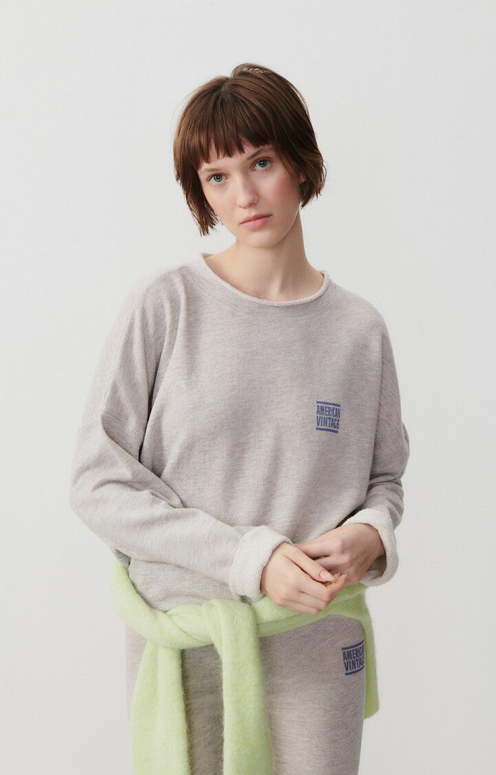 Zofbay Sweatshirt in Heather Grey