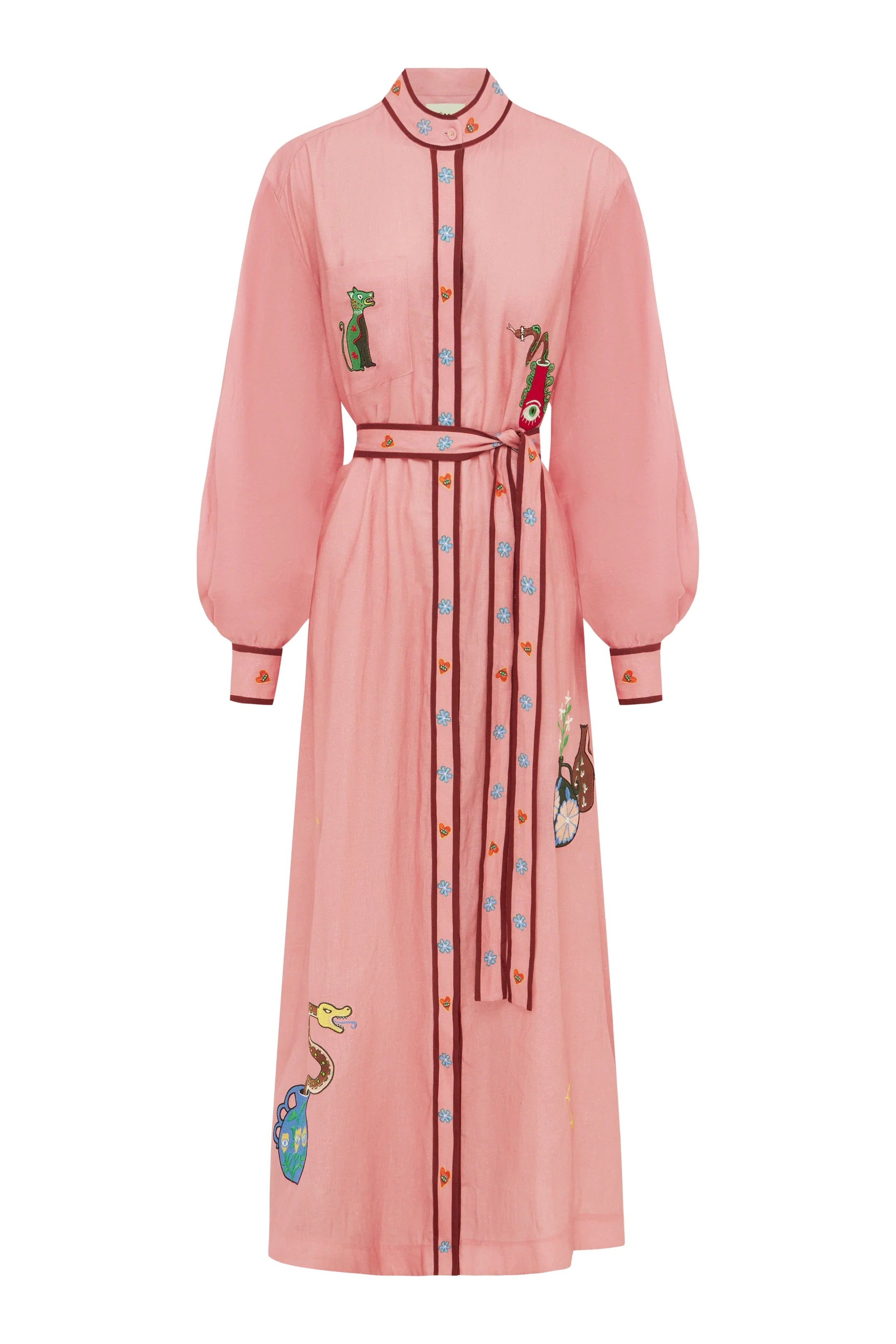 Timmy Embroidered Shirtdress PRE ORDER