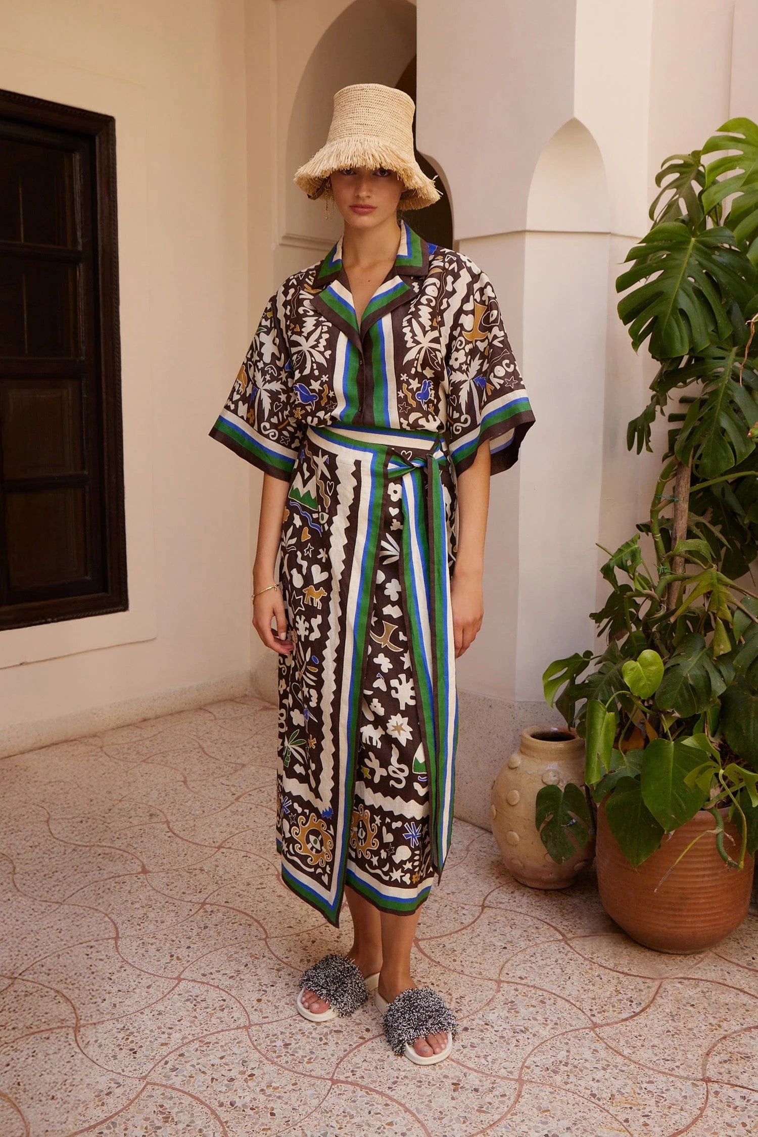 Maroc Wrap Skirt