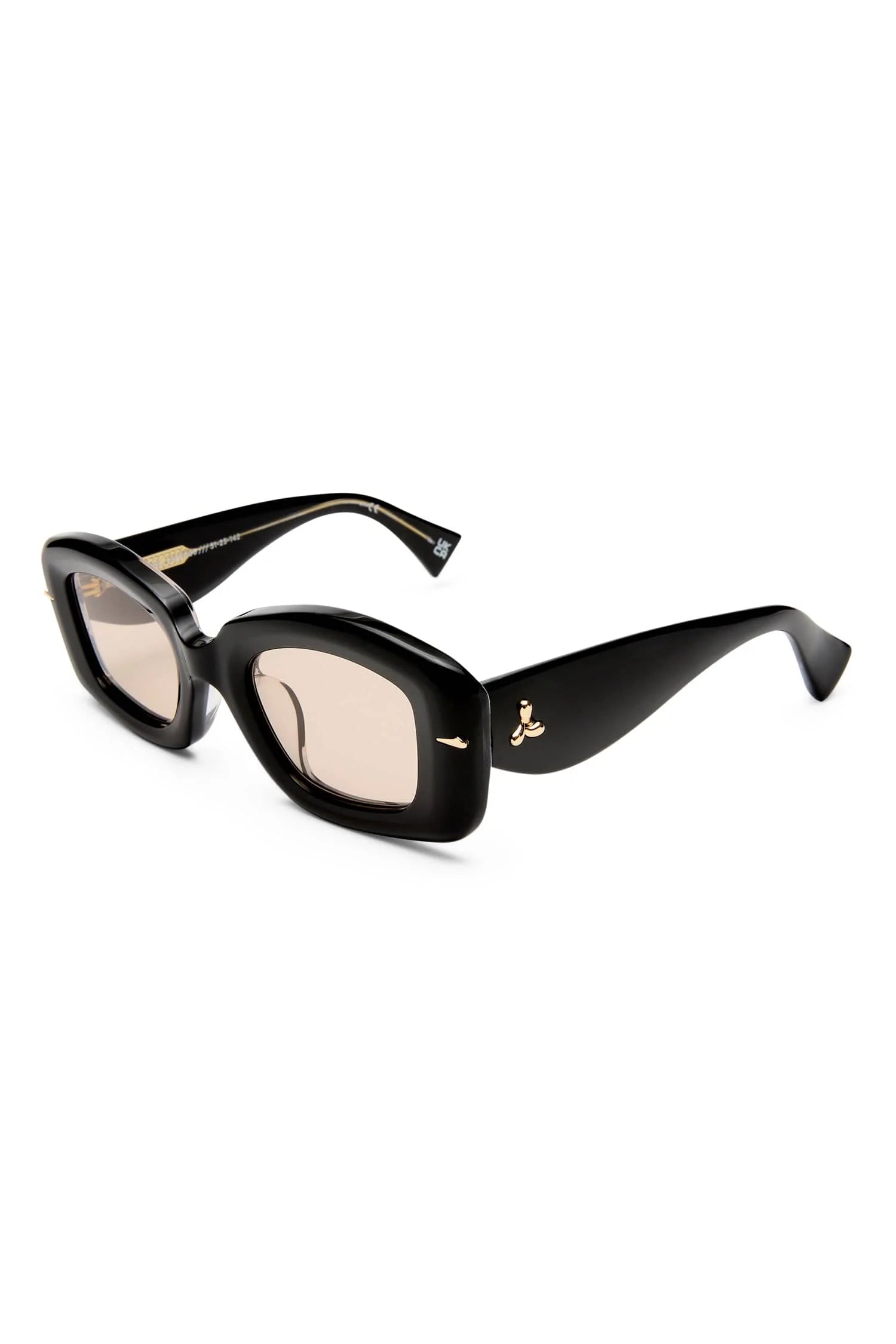 ALÉMAIS X LE SPECS Celestina Obsidian Black