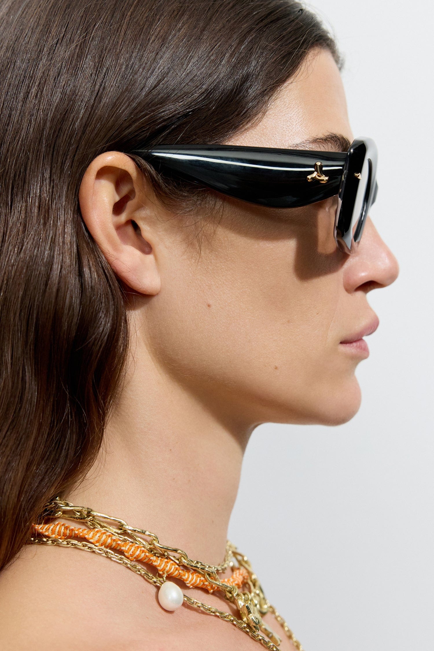 ALÉMAIS X LE SPECS Celestina Obsidian Black