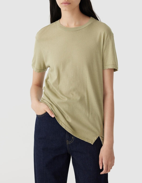 Regular Classic Short Sleeve T-Shirt in Sage Green