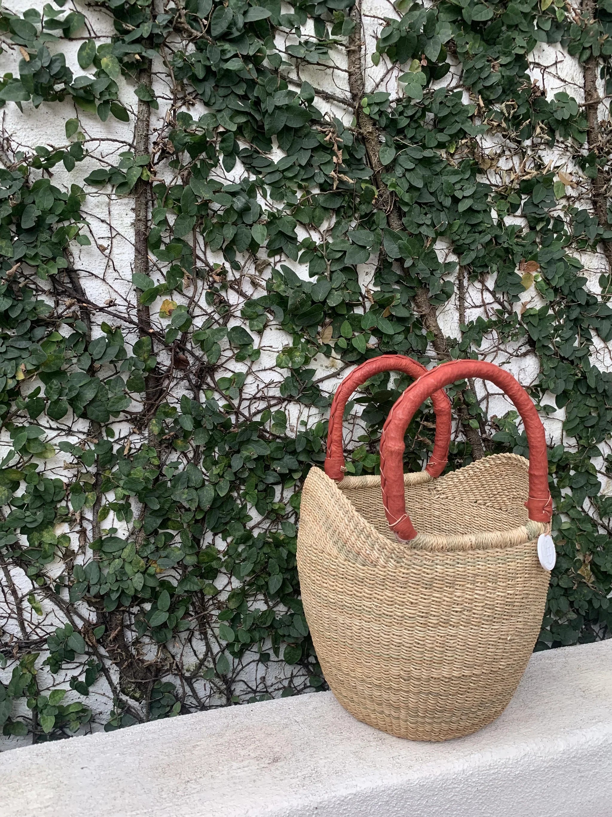 Mini Basket Bag Tan