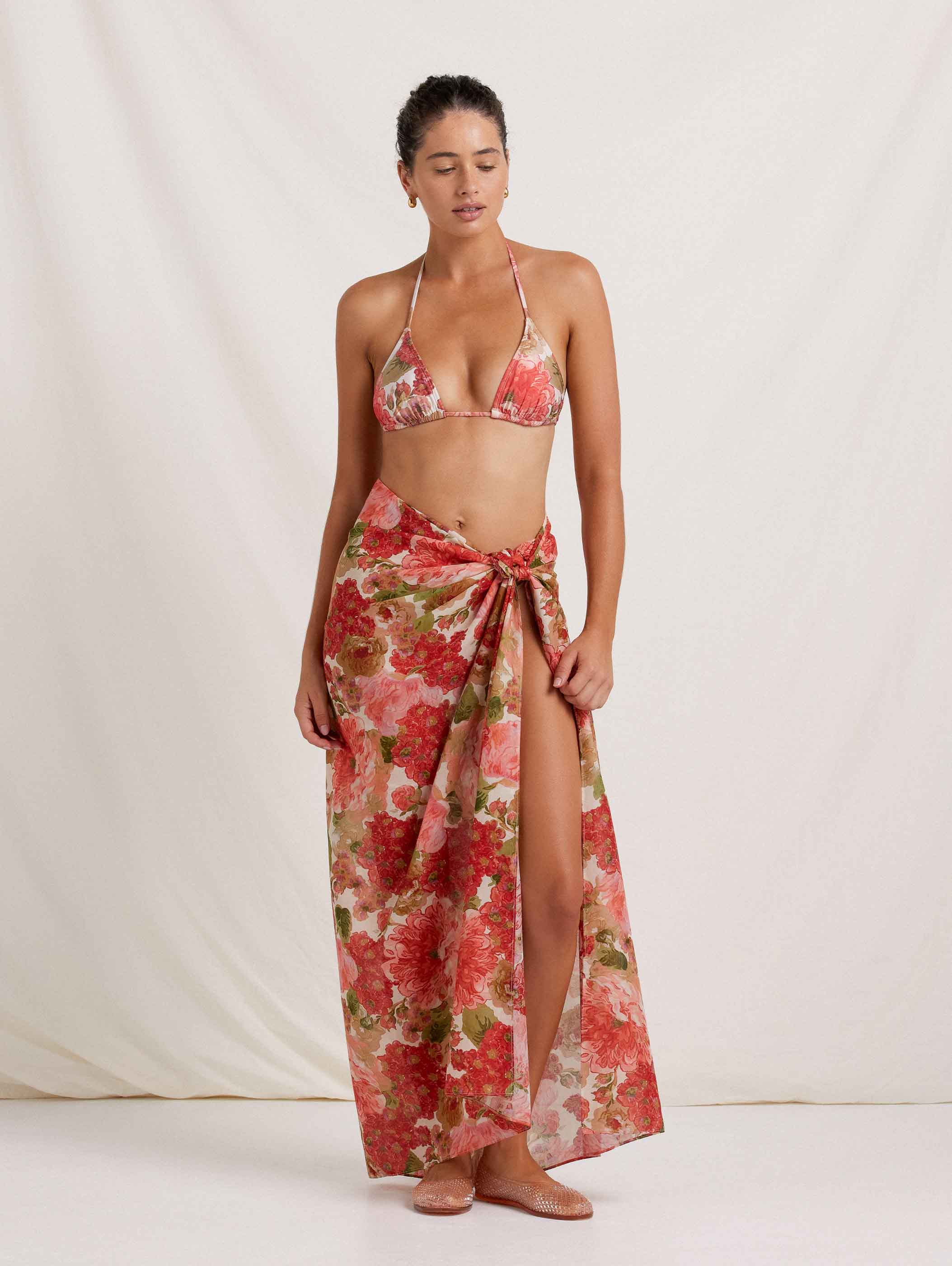Sarong in Dahlia