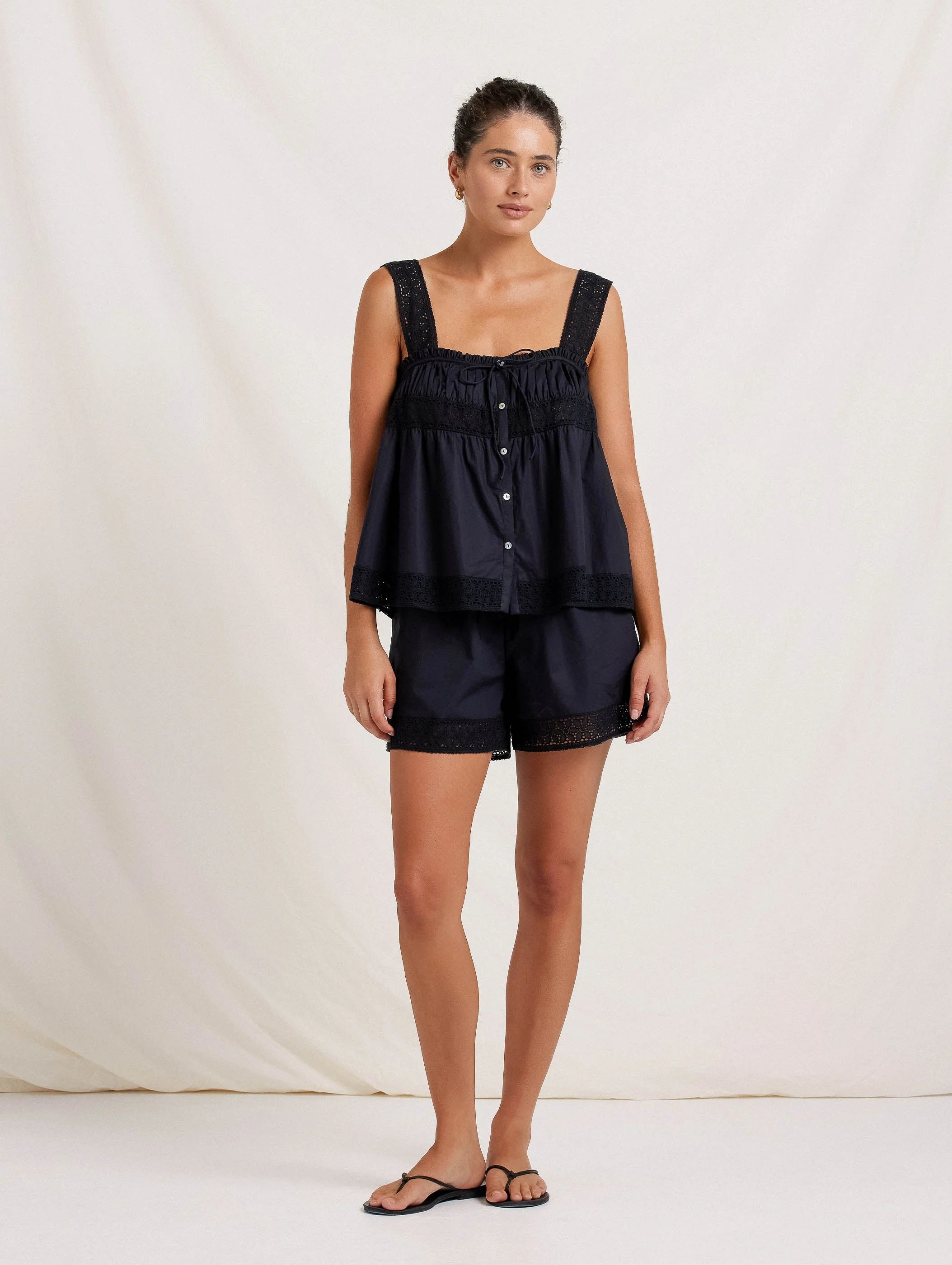 Summer Cami in Noir