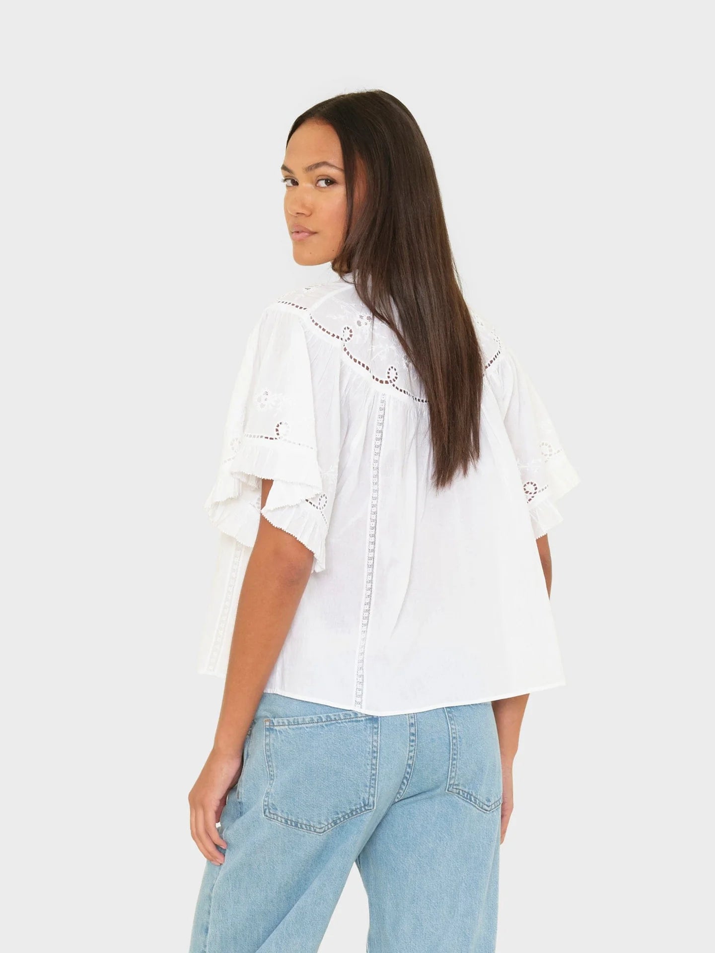 Mae Shirt in White