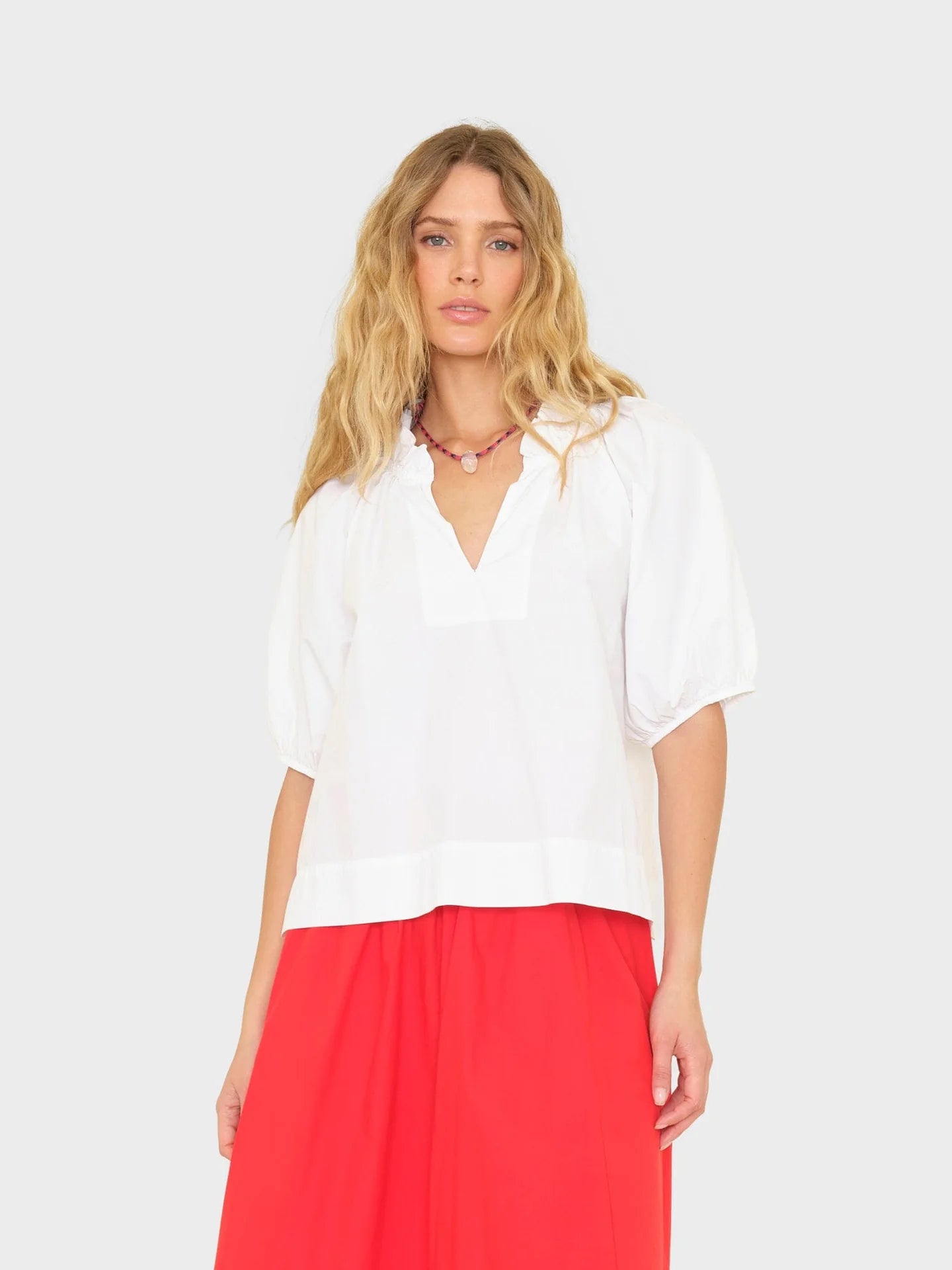 Clementine Top in White