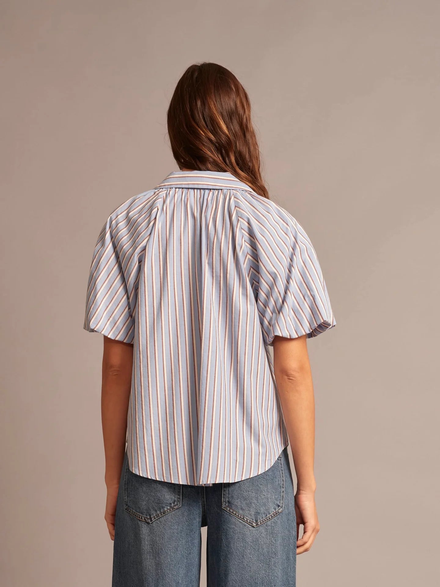 Lyla Shirt in Blue Cedar