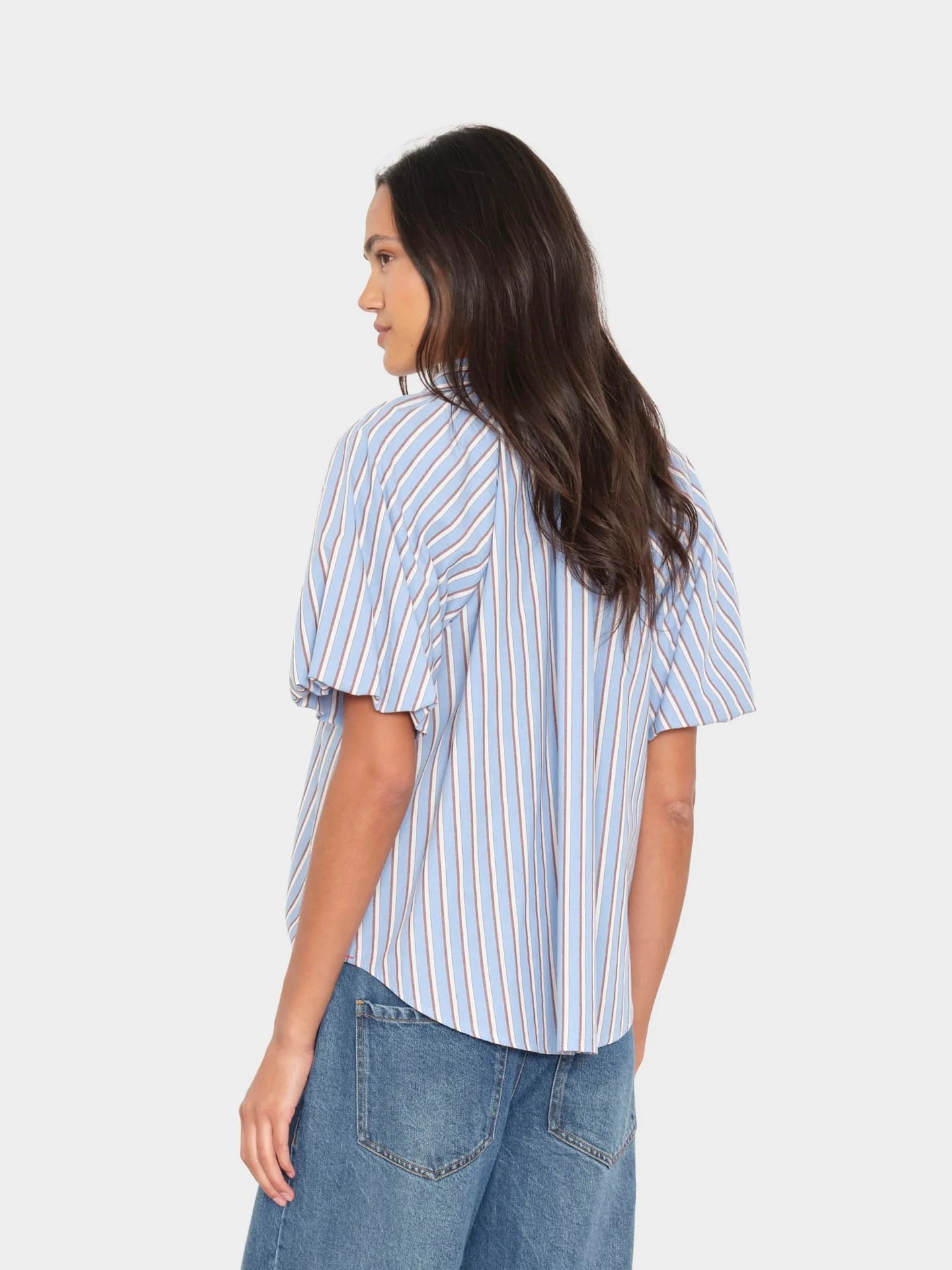 Lyla Shirt in Blue Cedar